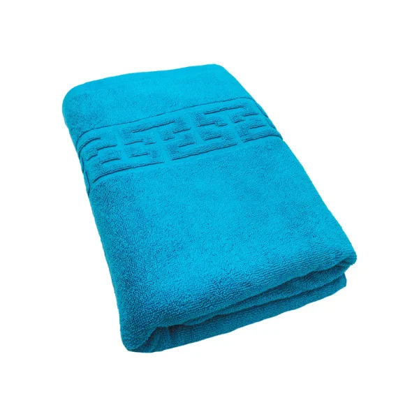 Prosop de Lux 70×130cm 100% Bumbac Pieptanat 650 g/mp-Turcoaz